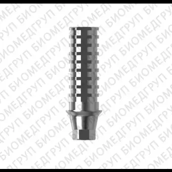Временный абатмент с фиксацией, совместим с OSSTEM REGULAR  4,5 1,0 мм, с винтом