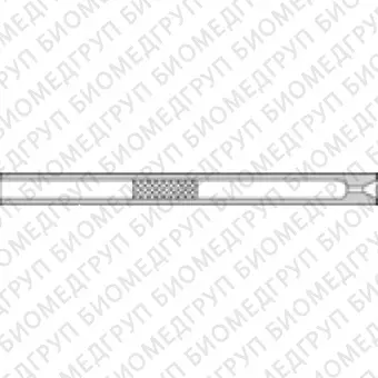 Вкладыш Agilent для Varian/Bruker, внутренний диаметр 4 мм, разделенный/неразделенный, шерстяной, одинарный конус, 5 шт/уп