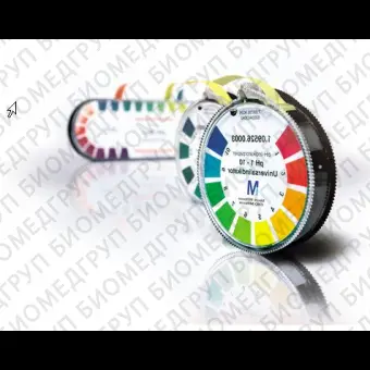 Индикаторная бумага pH 3,85,4, шаг 0,3, Merck Millipore, 1095550003, 3 рулона 4,8 мм