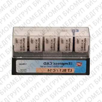 IPS Empress CAD CEREC/inLab LT BL1 C14 блоки из керамики, 5 шт