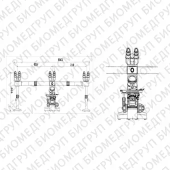 Учебный микроскоп AXR 51