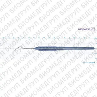 0106  зонд терапевтический изогнутый с подсечкой