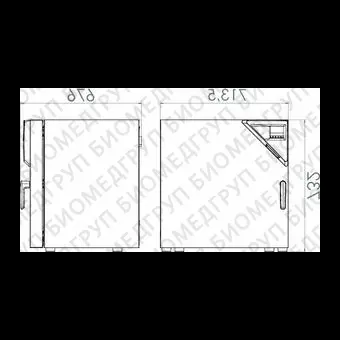 Сухожаровой шкаф 114 л, до 300С, естественная вентиляция, ED 115 Standart, Binder, 90100335