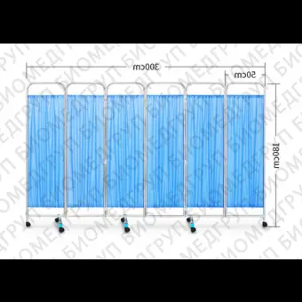 Мобильная медицинская ширма MKN01