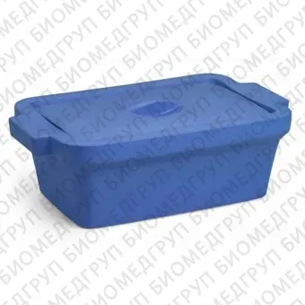 Емкость для льда и жидкого азота 4 л, синий цвет, с крышкой, Midi, Corning BioCision, 432110