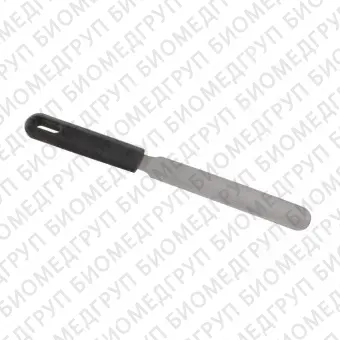 Шпатель с ручкой из поливинилхлорида, длина 303 мм, лопатка 20330 мм, автоклавируемый, нержавеющая сталь, Bochem, 3502