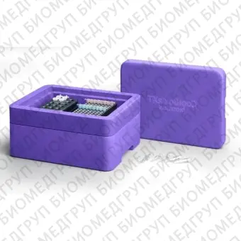 Контейнер для аккумулятора холода, CoolBox 2XT, без штатива, фиолетовый, Corning BioCision, 432025