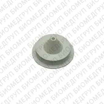 Base Plate Round, размер 6  пластиковое основание с воронкой для литья, белый цвет