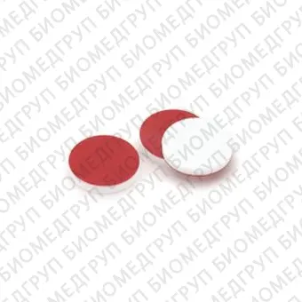 Септа силиконовая красная PTFE/White, 1,3 мм, 100 шт./уп., Импорт, C0000943