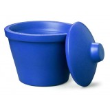 Емкость для льда и жидкого азота 4 л, синий цвет, круглая с крышкой, Round, Corning (BioCision), 432123