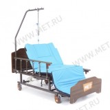 Медицинская кровать с USB для лежачих больных с электро-туалетом и электро-переворотом